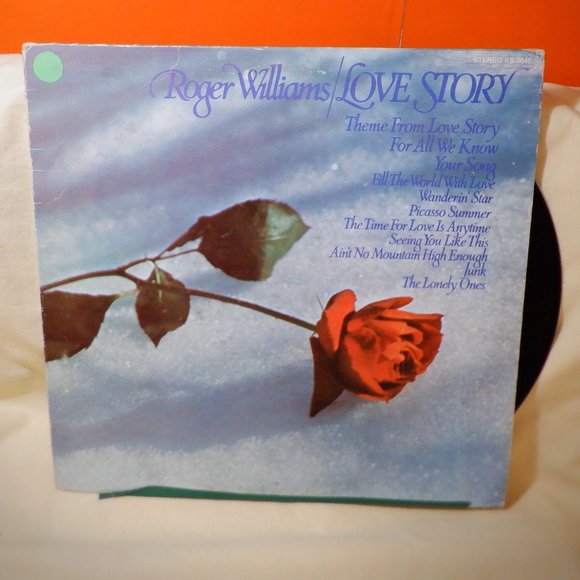 ~~~ ROGER WILLIAMS ~~~ Love Story - Picture 1 of 2